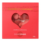 Strawberry heart gummies - gift box nz