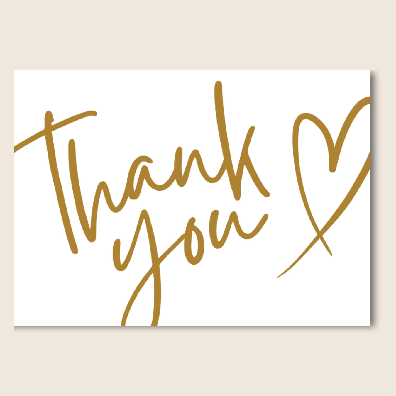 thank you gold card nz white with gold text