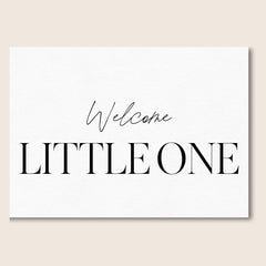 Welcome little one