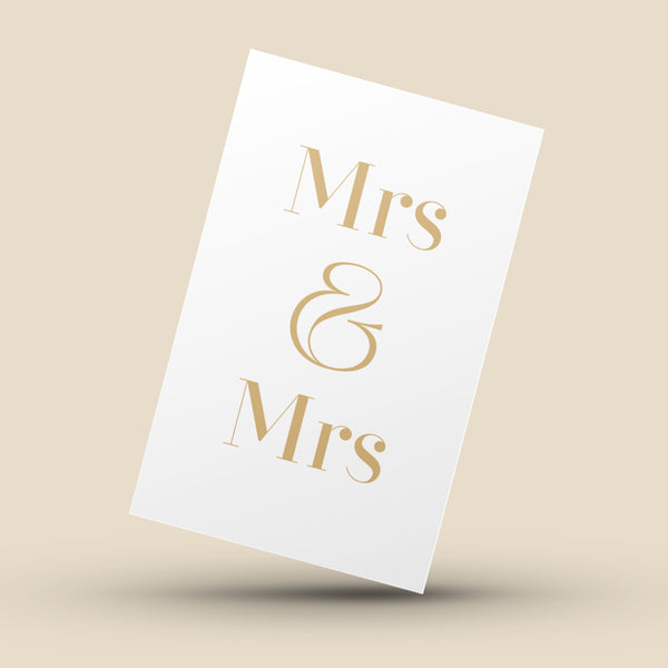 MRS & MRS