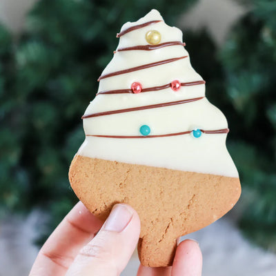 Christmas Tree Gingerbread Cookie