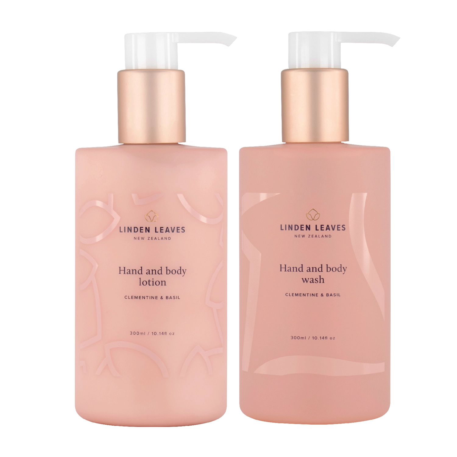 Clementine & Basil Hand & Body Wash + Lotion