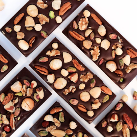 Handmade Chocolate Bar | Mixed Nuts
